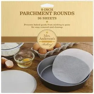 Mrs. Anderson's Baking Cake Round Parchment Paper, 8 in.