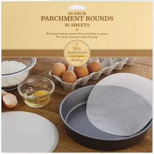 Mrs. Anderson's Baking Cake Round Parchment Paper, 10 in.