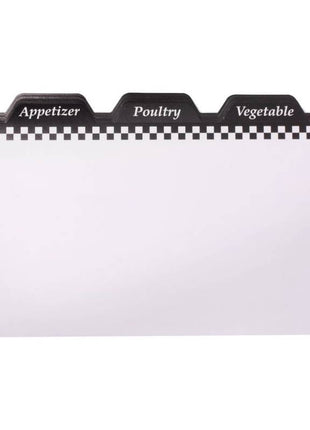 3" x 5" Recipe Card Dividers