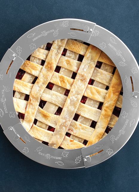 Adjustable Pie Crust Shield