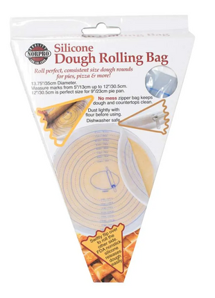 SILICONE DOUGH ROLLING BAG