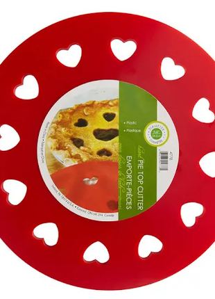 Heart Pie Top Cutter, 9.65 inch