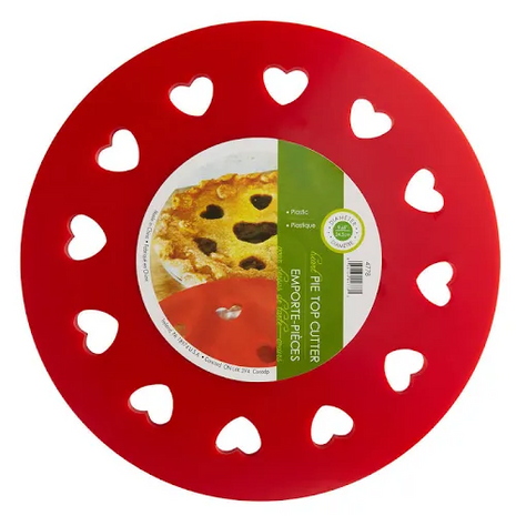 Heart Pie Top Cutter, 9.65 inch