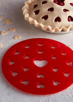 Heart Pie Top Cutter, 9.65 inch