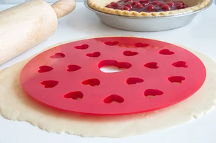 Heart Pie Top Cutter, 9.65 inch