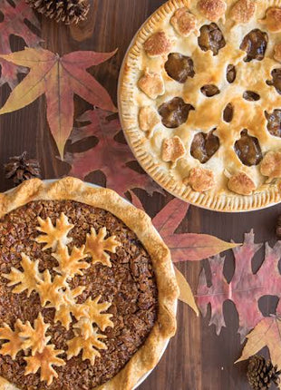 12 Inch Leaves & Apples Reversible Pie Top Cutter