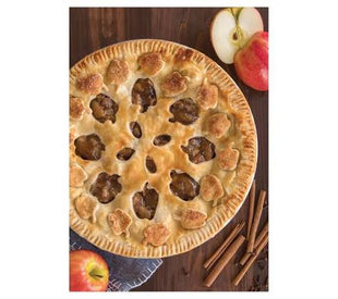 12 Inch Leaves & Apples Reversible Pie Top Cutter