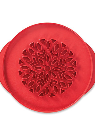 12 Inch Lattice & Hearts Reversible Pie Top Cutter