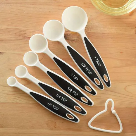 GRIP-EZ MEASURING SPOONS, SET OF 6