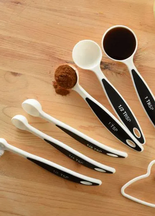 GRIP-EZ MEASURING SPOONS, SET OF 6