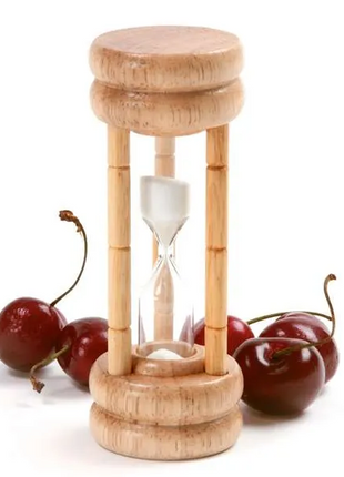 WOOD THREE MINUTE TIMER