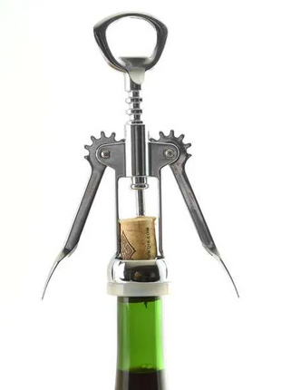 CHROME CORK PULLER