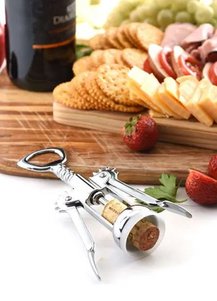 CHROME CORK PULLER