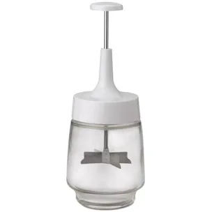 HIC Kitchen Old Fashioned Onion Chopper, 18/8 Stainless Steel Plain Edge Blades