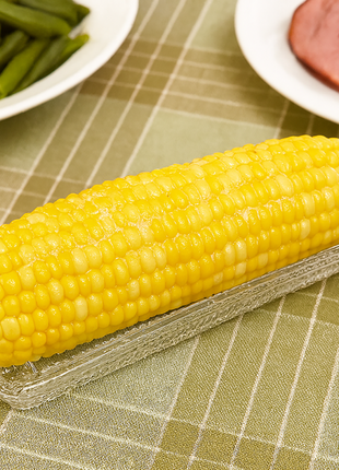HIC Kitchen Corn Dishes, Glass, Set of 4