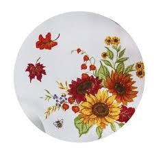 Kay Dee Designs Harvest Sunflower Braided Placemat