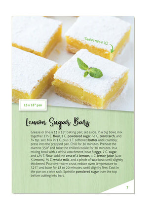 Cookie Bars Cookbook