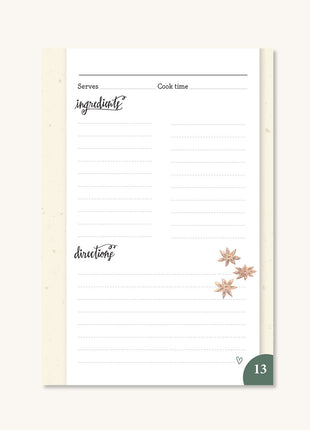 Family Holiday Recipes Cookbook