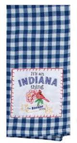 It’s A State Thing Indiana Embroidered Flour Sack Towel