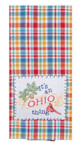 It’s A State Thing Ohio Embroidered Flour Sack Towel