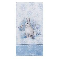 Snowshoe Hare Dual Purpose Towel