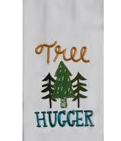 Kay Dee Dual Purpose Terry Tea Towel, Tree Hugger