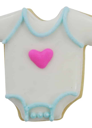 MINI BABY BODYSUIT COOKIE CUTTER (2″)