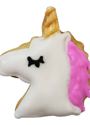 MINI UNICORN HEAD COOKIE CUTTER (1.75″)
