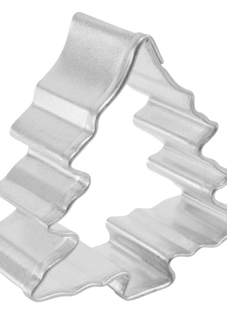 MINI CHRISTMAS TREE W/SNOW COOKIE CUTTER (1.5″)