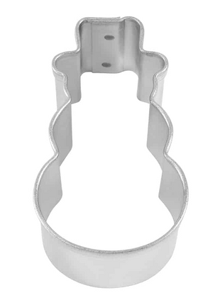 MINI SNOWMAN COOKIE CUTTER (1.75″)