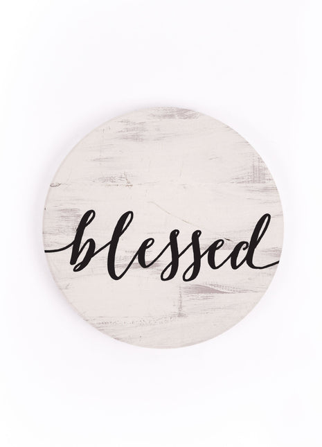 Ceramic Car Coasters - Blessed