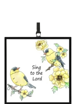 Stained Glass Window Art - Sing To The Lord