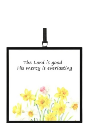 Stained Glass Window Art - The Lord Is Good