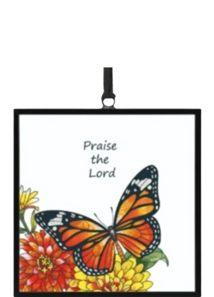 Stained Glass Window Art - Praise The Lord