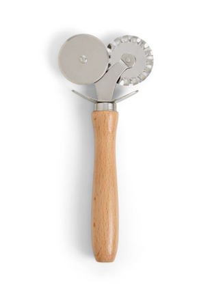 Fantes Double Pastry Ravioli Pasta Dough Cutter Crimper