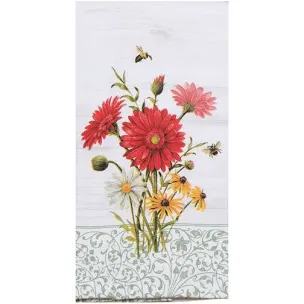 Floral Buzz Terry Kitchen Towel