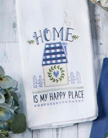Home Is My Happy Place - Kitchen Towel