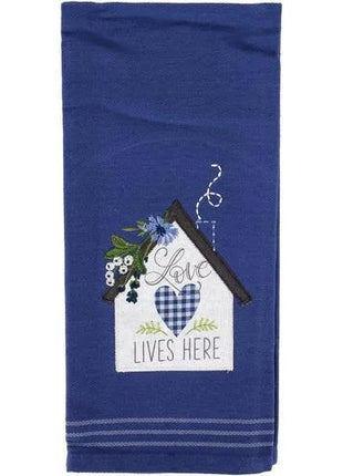 Love Lives Here Tea Towel