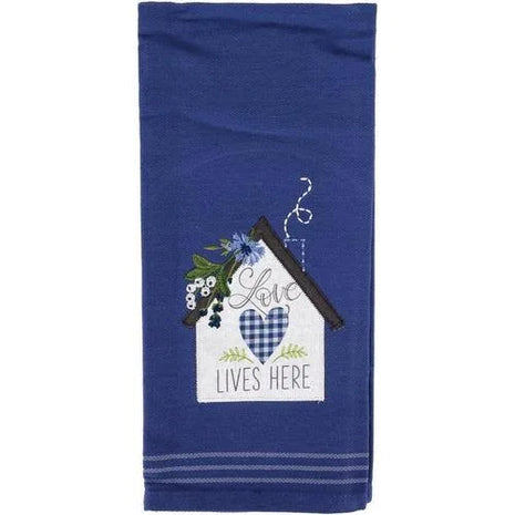 Love Lives Here Tea Towel
