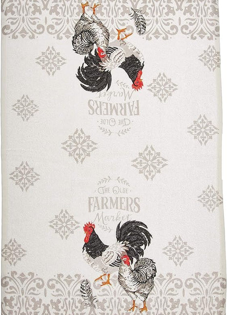 Farmer's Market Rooster Terry Towel