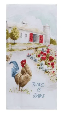Farm Scene Dual Purpose Kitchen Towel