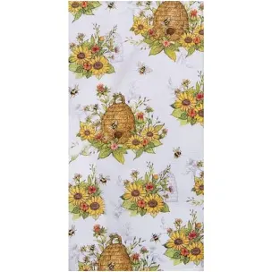 Floral Toss Dual Purpose Terry Kitchen Towel