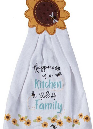 Sunflowers Forever Hanging Towel