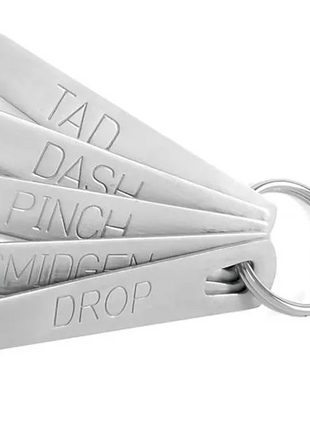 MINI MEASURING SPOONS, 5 PC SET