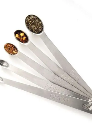 MINI MEASURING SPOONS, 5 PC SET