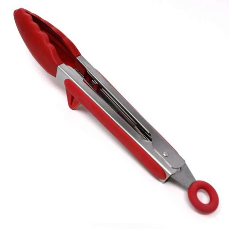 GRIP-EZ 9″ LOCKING TONGS, RED