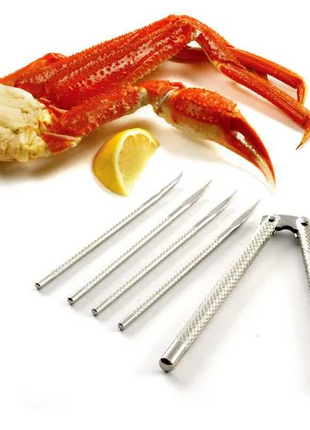 SHELLFISH / NUT CRACKER WITH 4 PICKS