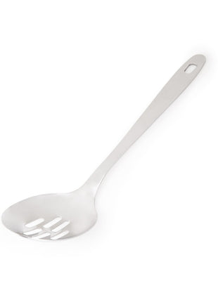11.75" STAINLESS STEEL PIERCED SPOON