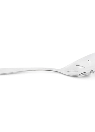 8.75" LARGE STAINLESS STEEL SLOTTED SPOON