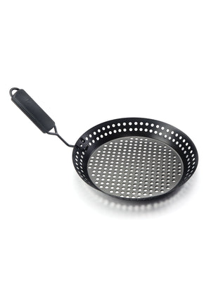 GRILL SKILLET WITH REMOVABLE HANDLE, NON-STICK